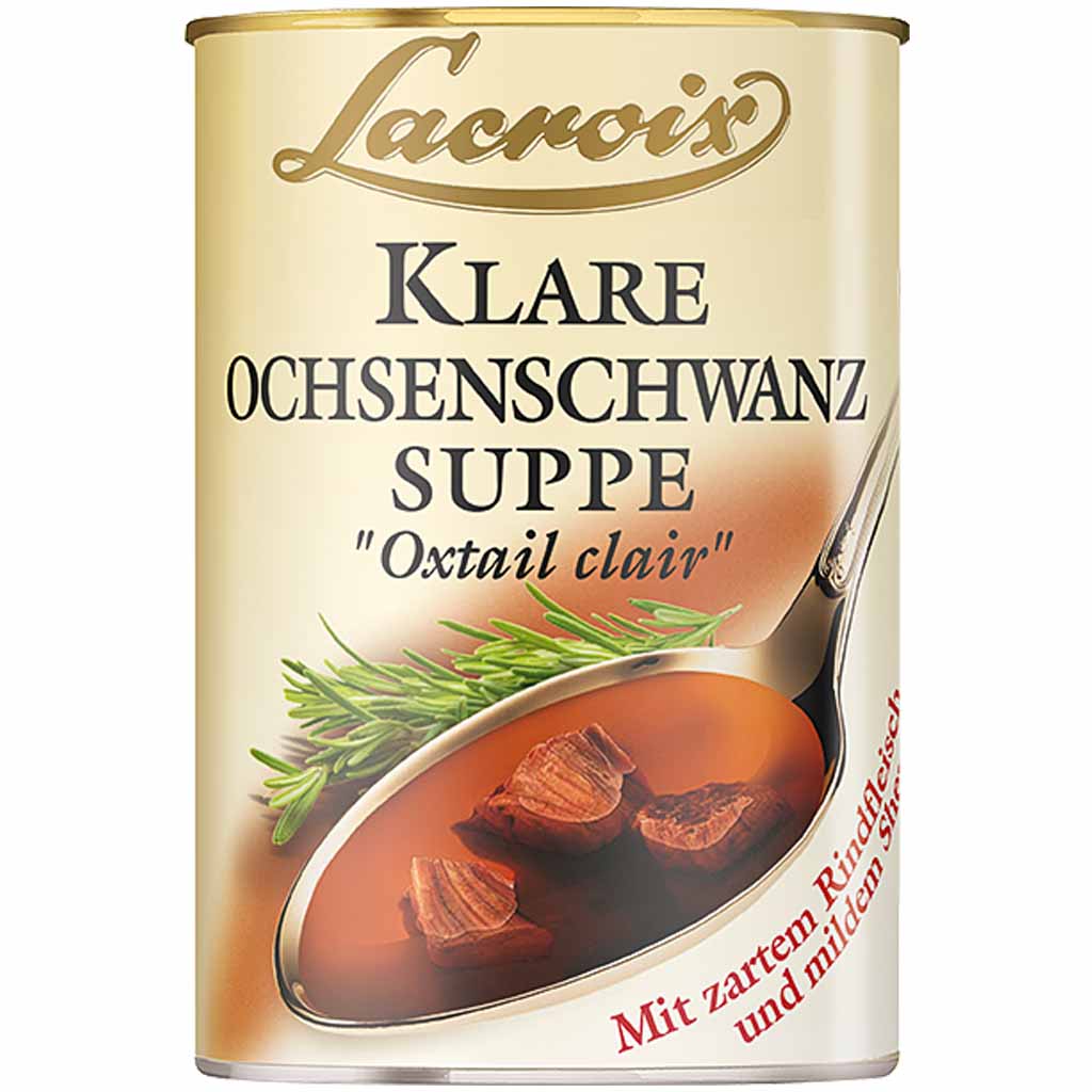 Lacroix klare Ochsenschwanzsuppe 400ml Dose