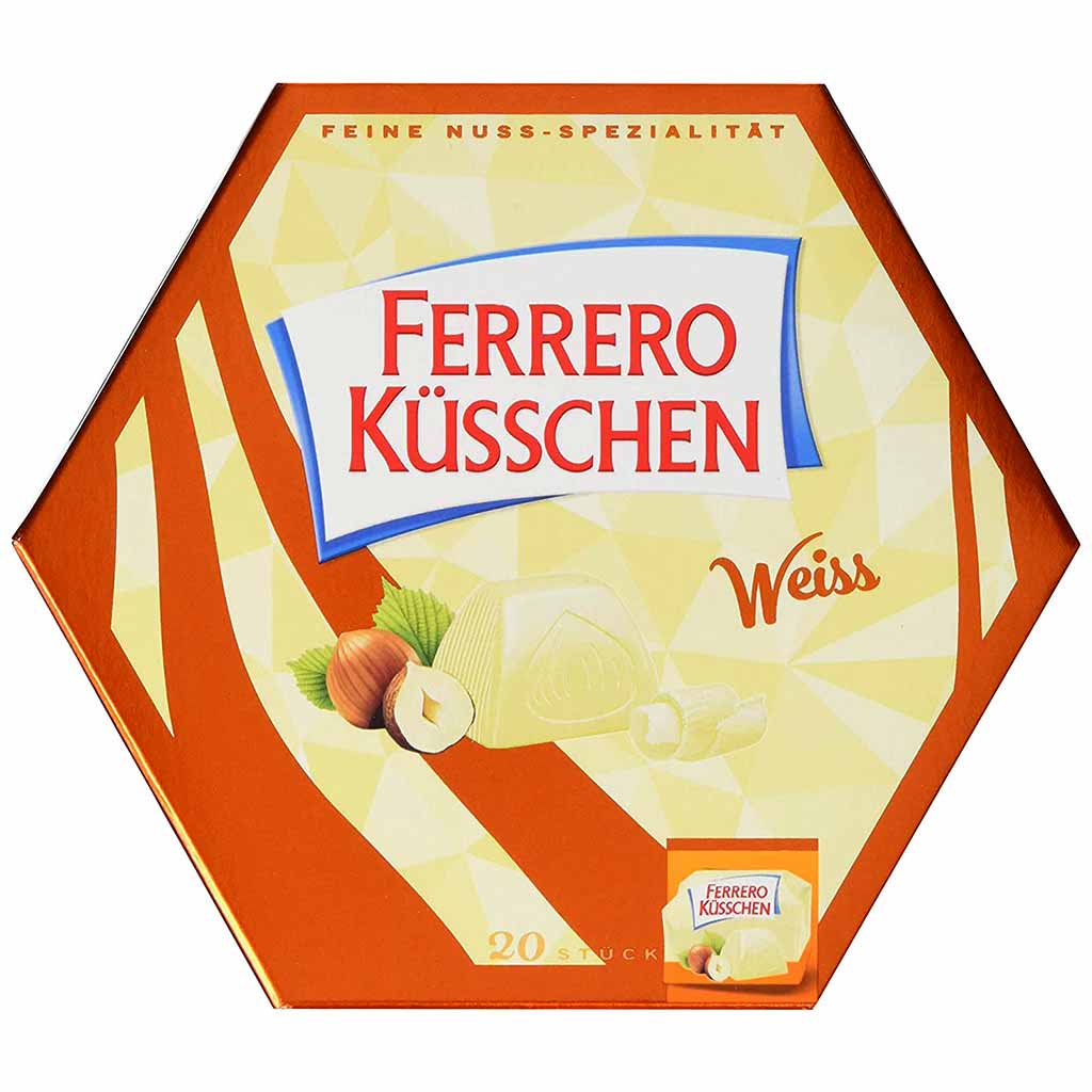 Ferrero-Küsschen White mit weißer Schokolade 178g