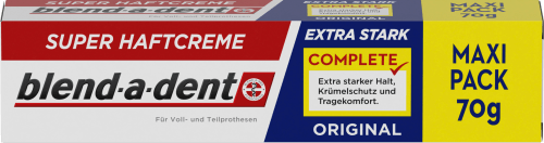 blend-a-dent Haftcreme Complete Original extra stark, 70 g