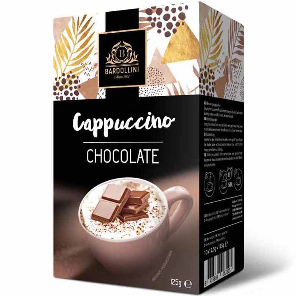 Bardollini Cappuccino Schoko 10er 125g MHD:30.8.23