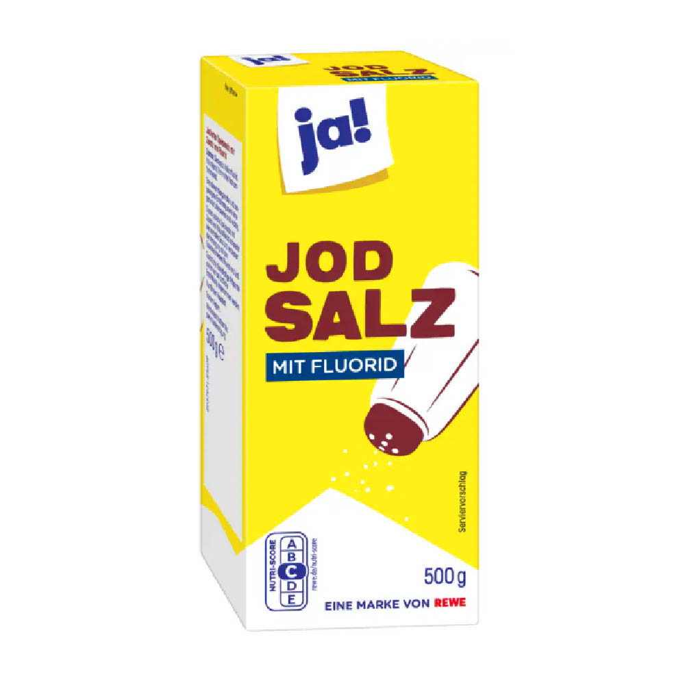 ja! Jodsalz 500g MHD:8.4.27