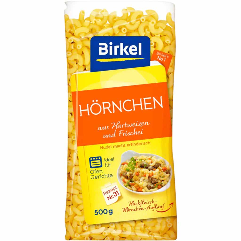Birkel Nudeln Hörnchen 500g MHD:17.7.27
