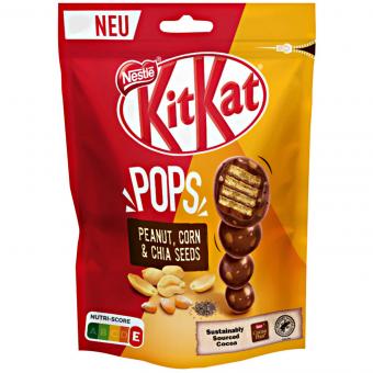 KitKat Pops Peanut, Corn & Chia Seeds 200g MHD:30.10.22