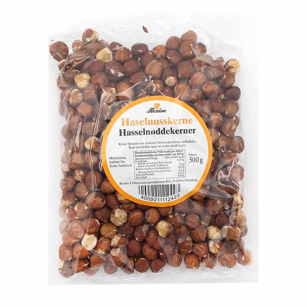 Rexim Haselnusskerne 500g  GTIN 4009211112423