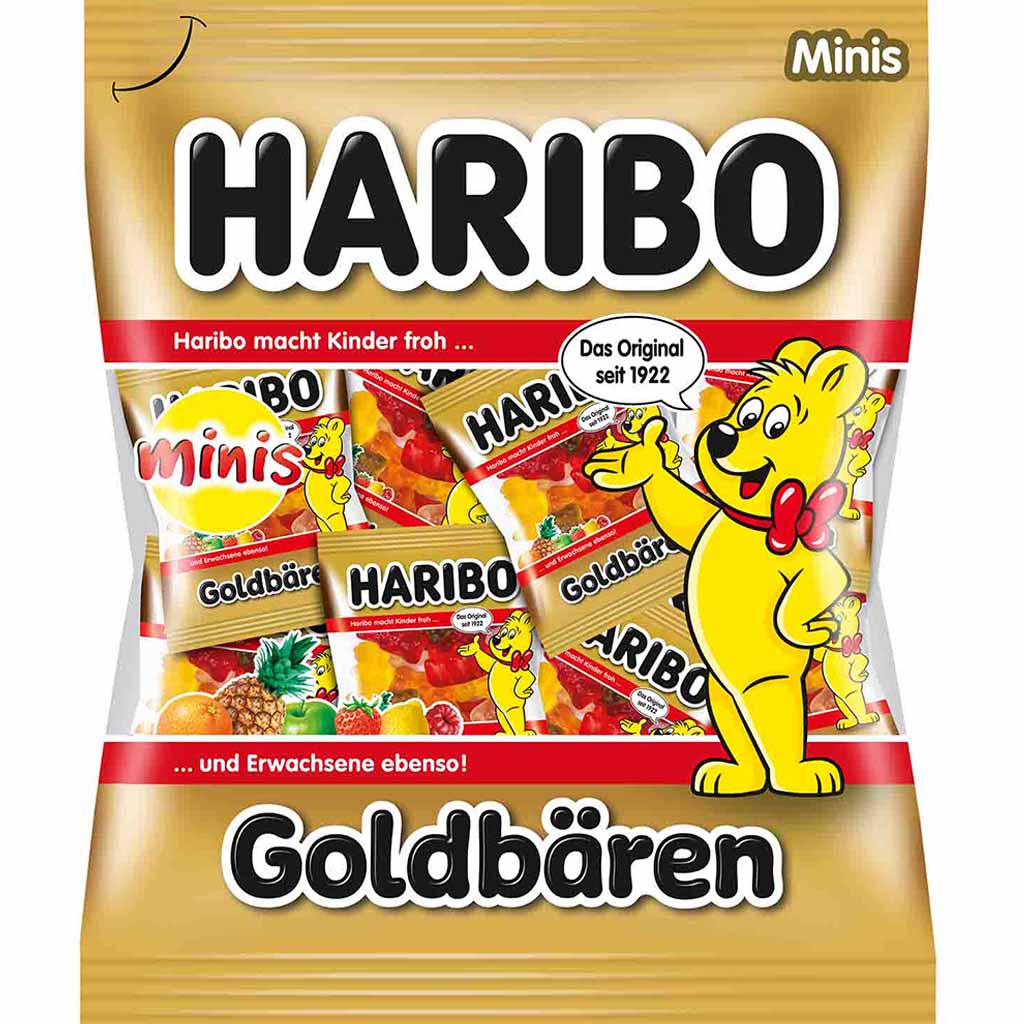 Haribo Goldbären Minis 21er 250g MHD:30.4.24