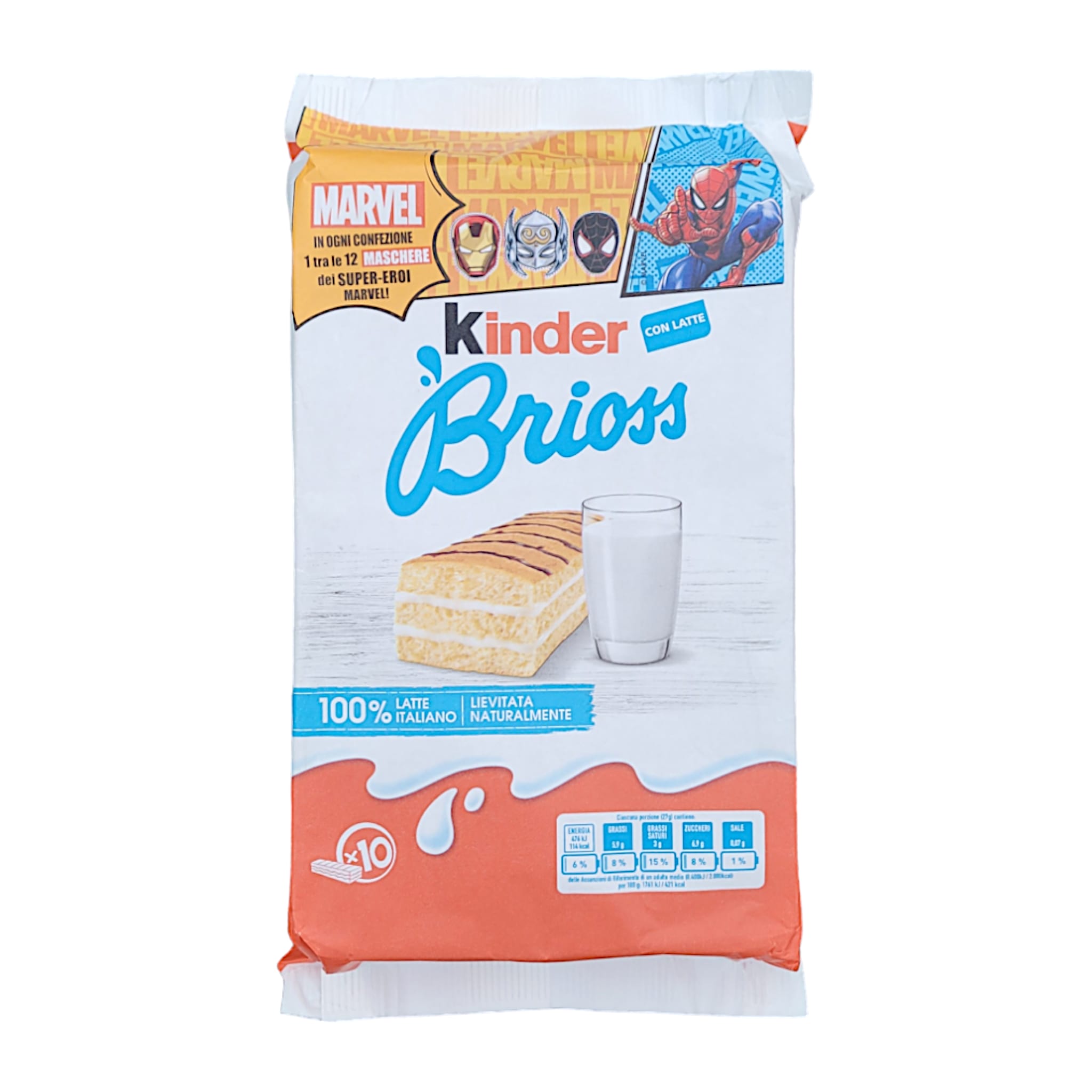 Ferrero Kinder Brioss con Latte 10 Stück 270g MHD:5.9.24