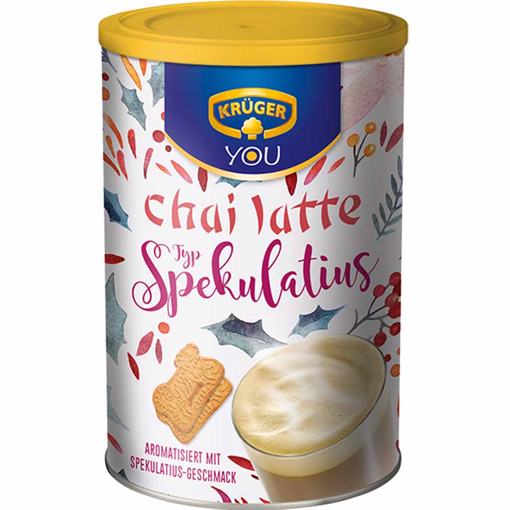Krüger you Chai Latte mit Spekulatius Geschmack 250g MHD:20.2.23