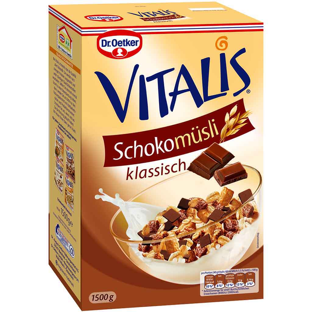 Dr. Oetker VITALIS Knusper Müsli Schoko 1500g