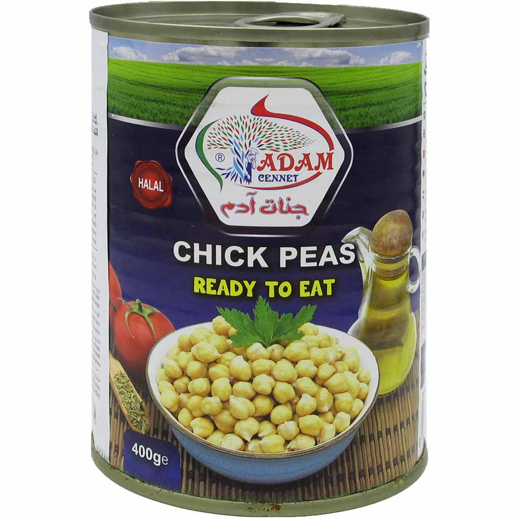 Adam Cennet Chick Peas 400g MHD:25.9.21