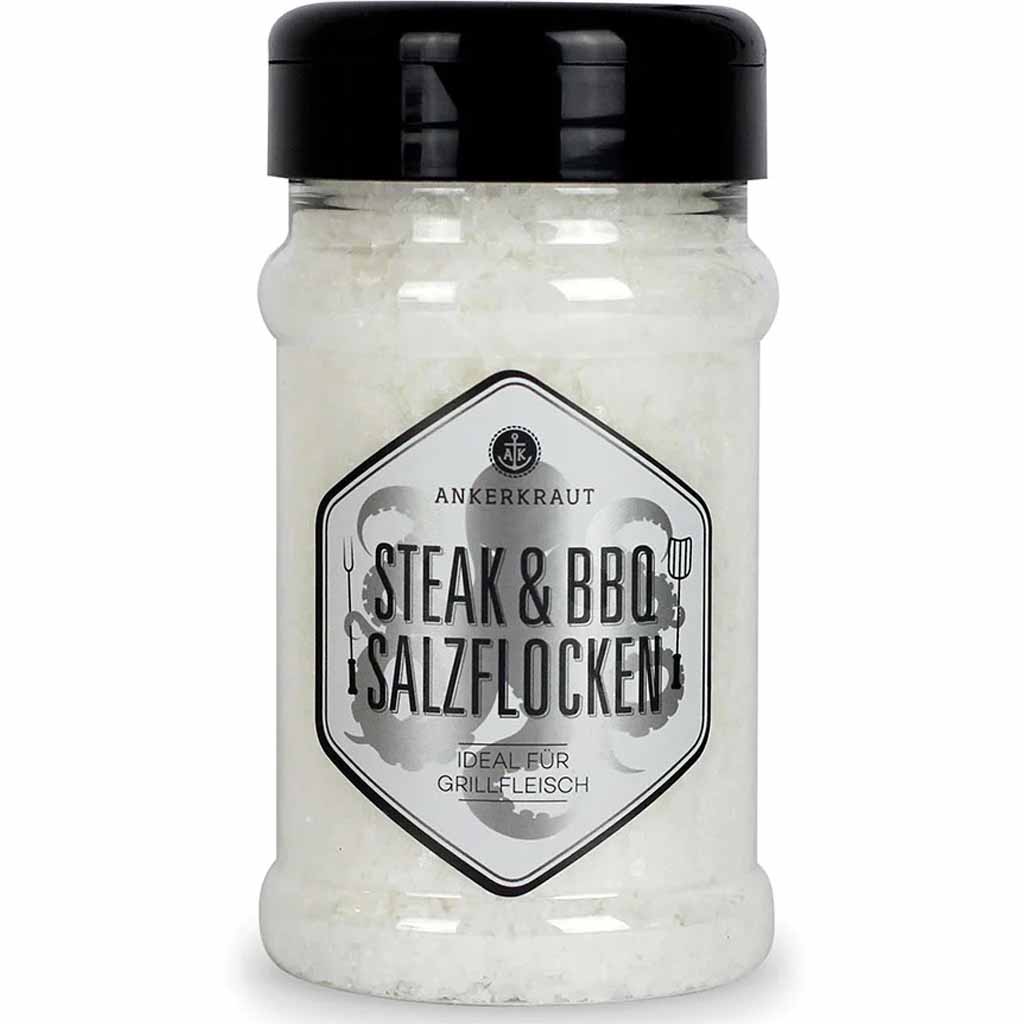 Ankerkraut Steak & BBQ Salzflocken 190g MHD:21.3.25