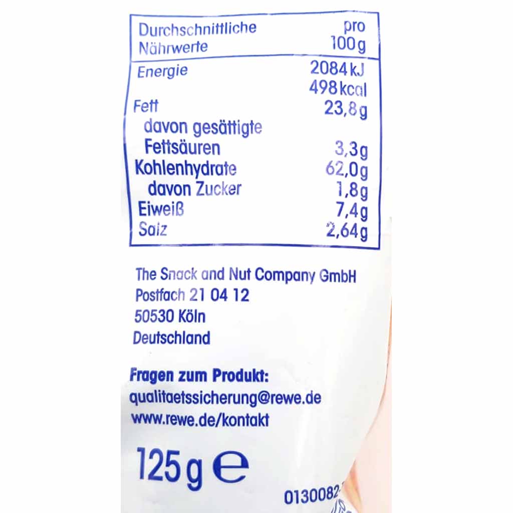ja-Bacon-Mais-Reis-Snack-Schinkengeschmack-125g_N-hrwerte ja! Bacon Mais-Reis-Snack Schinkengeschmack 125g GTIN 4337256459099