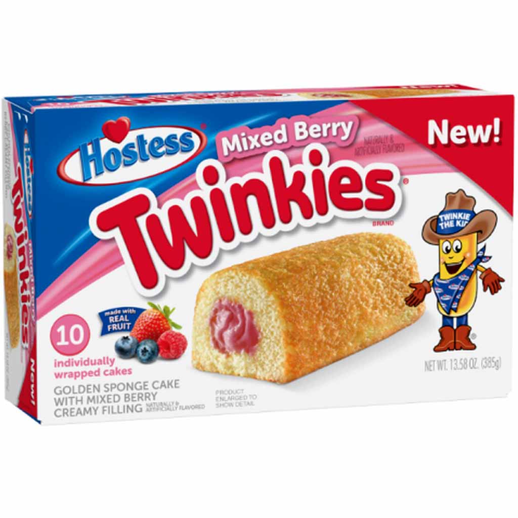 Hostess Twinkies Mixed Berry 10er 385g