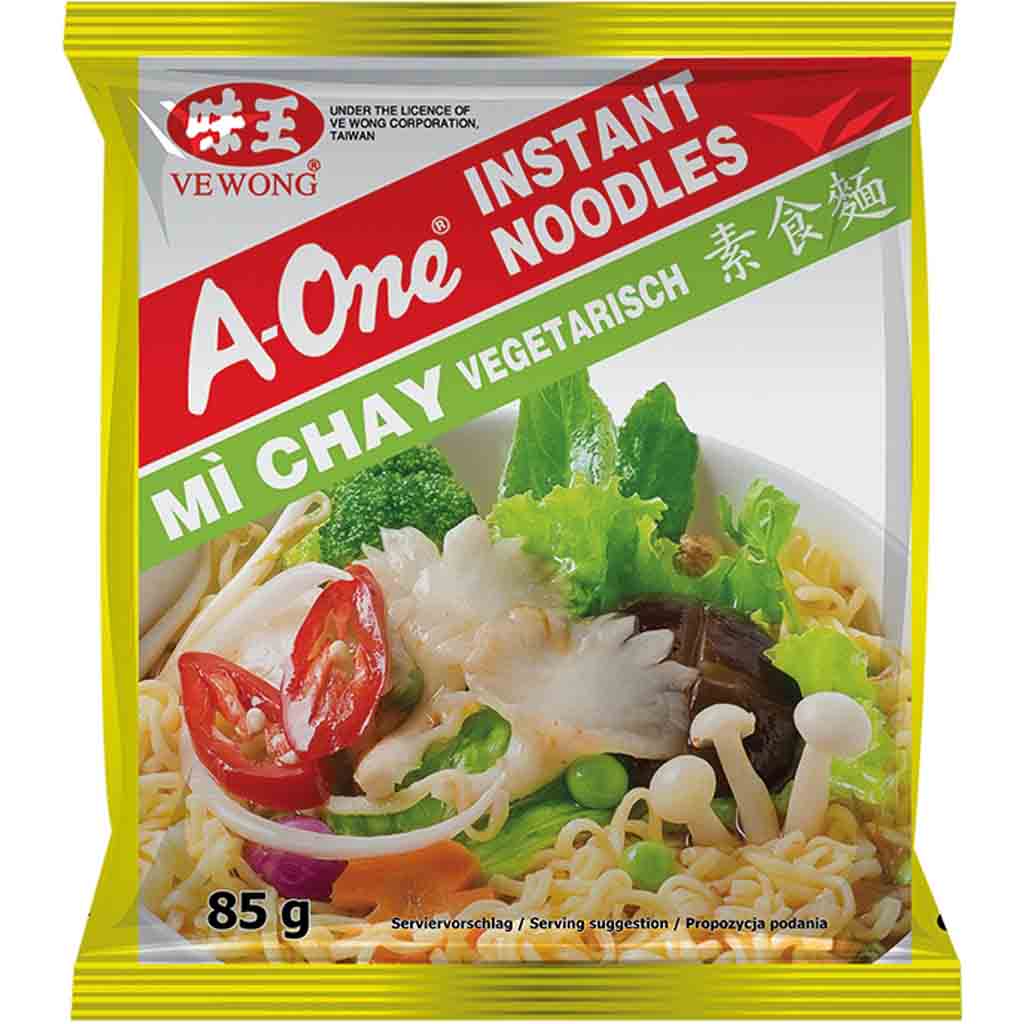A-One Instant Nudelgericht Mi Chay vegetarisch 30x85g=2550g MHD:27.2.25
