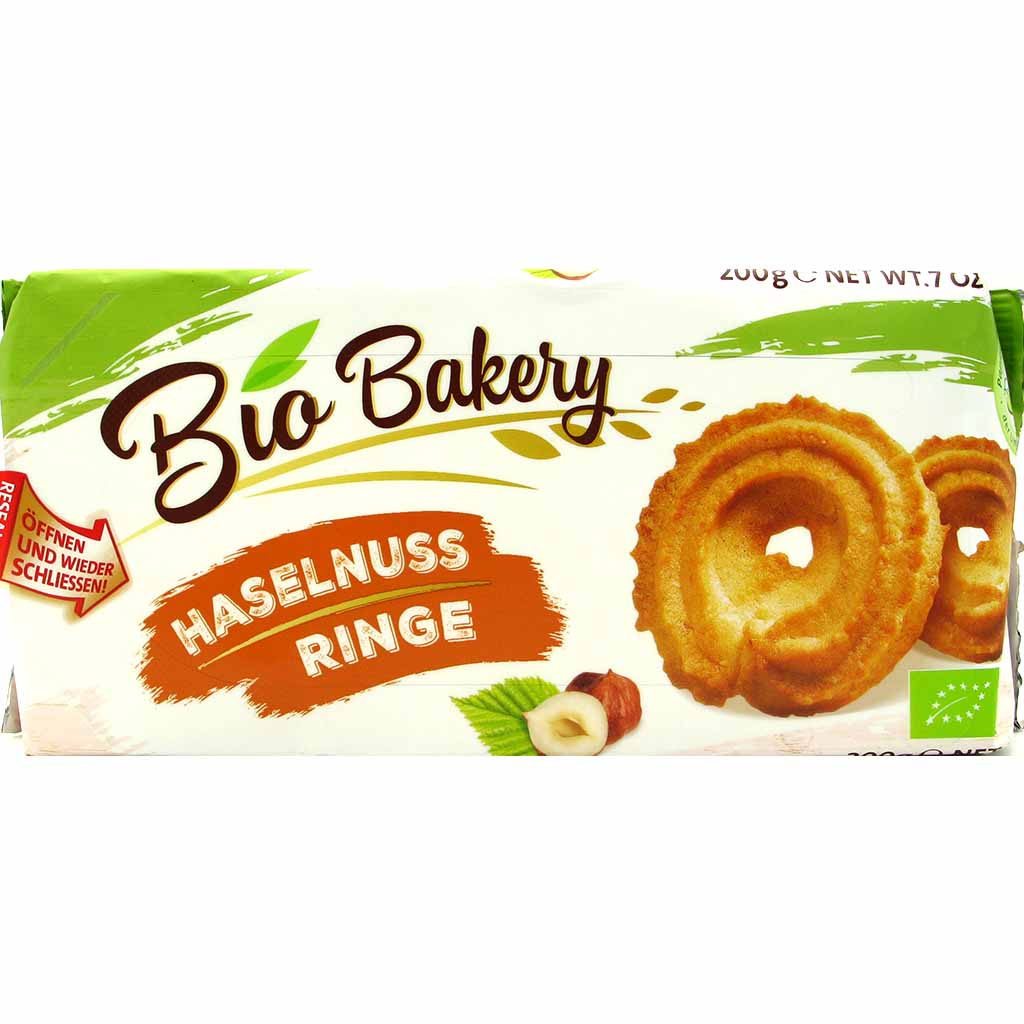 Coppenrath Bio Bakery Haslenuss Ringe 200g MHD:19.10.22