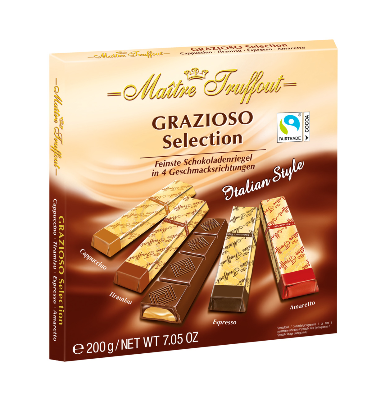 Maitre Truffout Grazioso Selection Italian Style 200g MHD:15.9.25