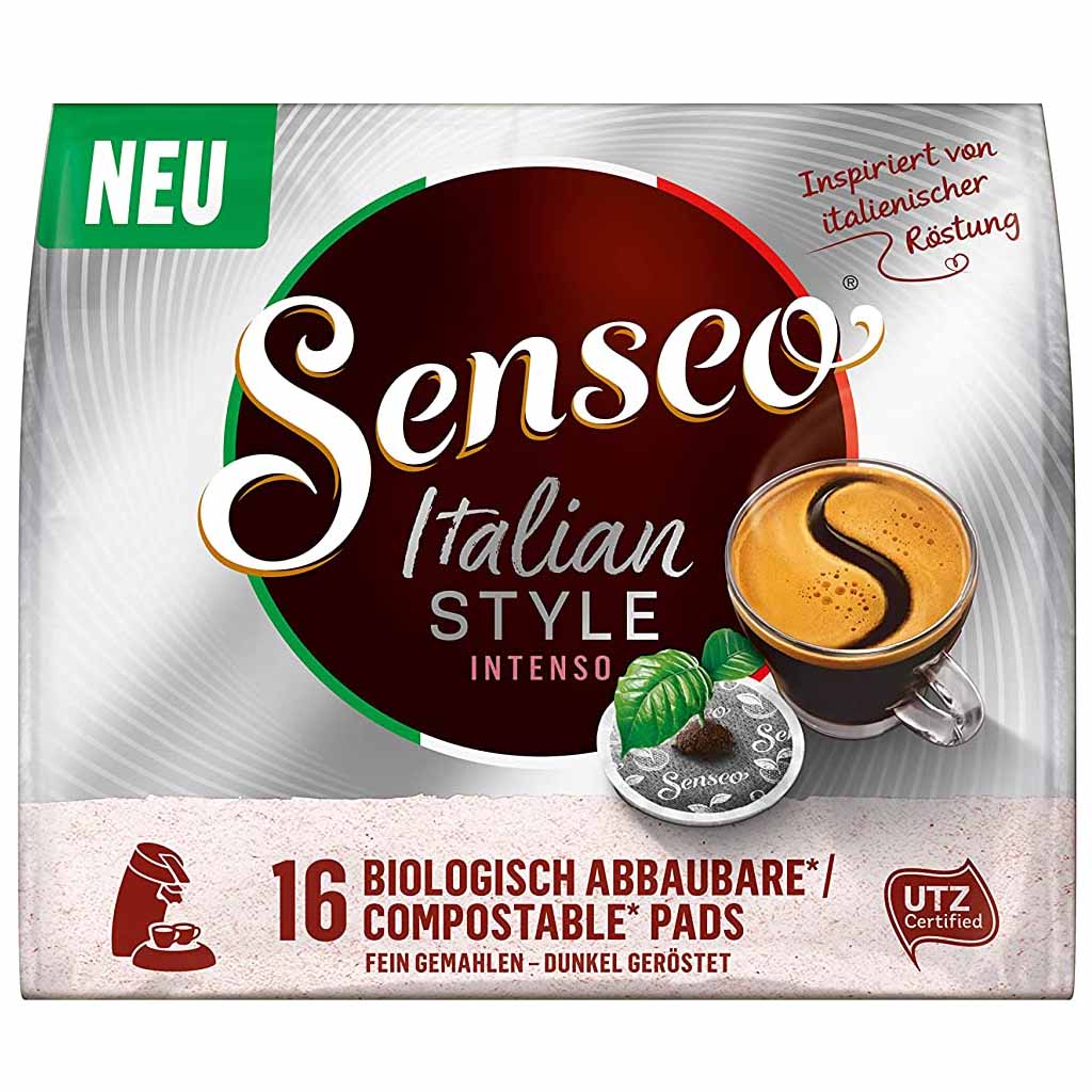Senseo Kaffeepads Italian Style Intenso 16er 111g MHD:27.12.24