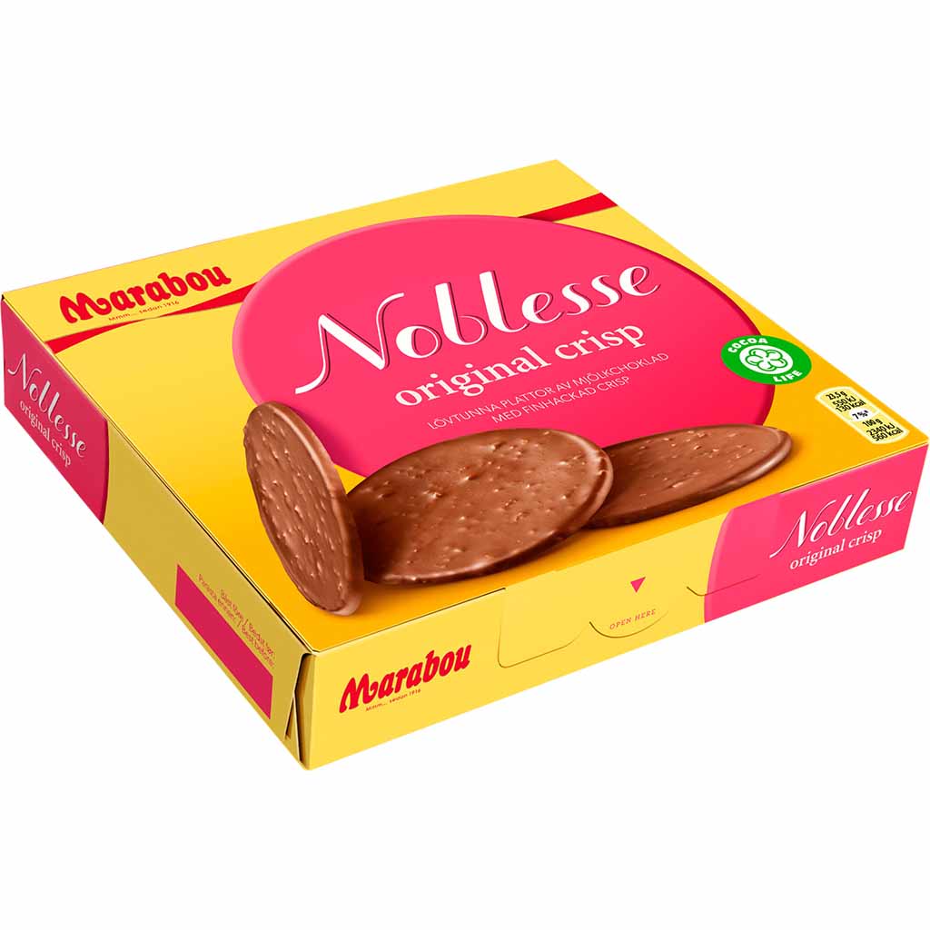 Marabou Noblesse Original Crisp 150g MHD:18.8.24