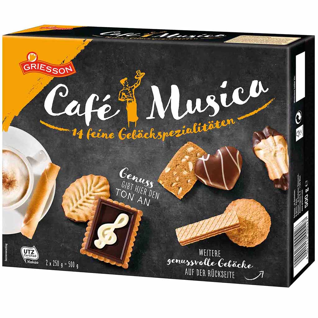 Griesson Café Musica Gebäckmischung 500g MHD:1.12.21