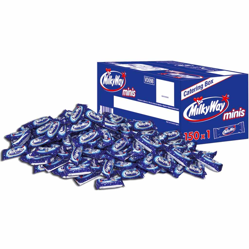 Milky Way Minis 150 x 1 Catering Box 2445g GTIN 5000159561457 + 561334
