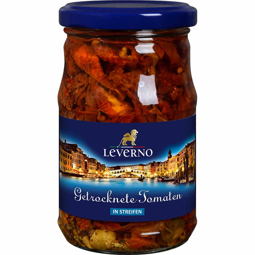 Leverno getrocknete Tomaten in Streifen 280g MHD:26.3.27