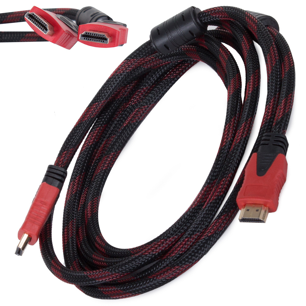 HDMI 2.0-Kabel 4K 3D UHD 3m Kupfer 48 Bit