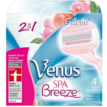 Gillette Venus Spa Breeze 2in1 Klingen 4er