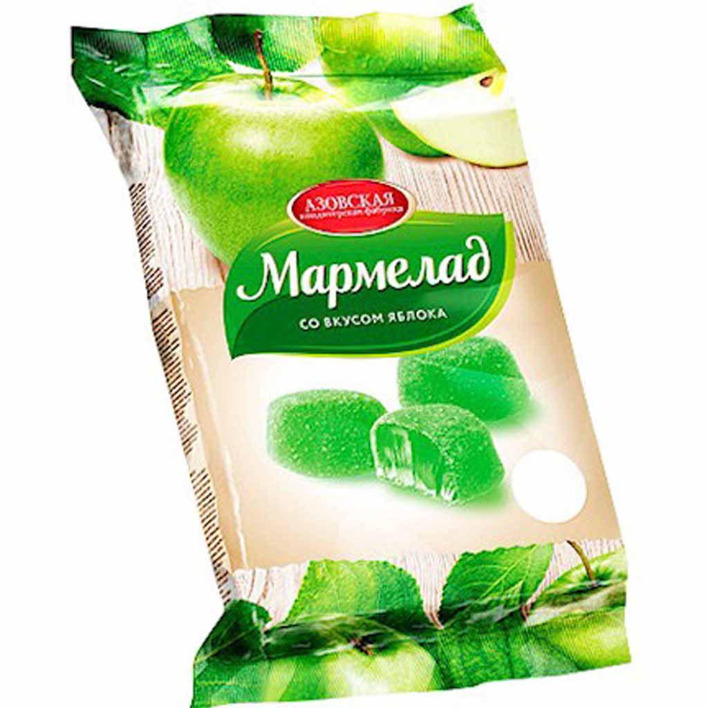 Gelee-Bonbons mit Apfel Geschmack 300g MHD:30.10.22