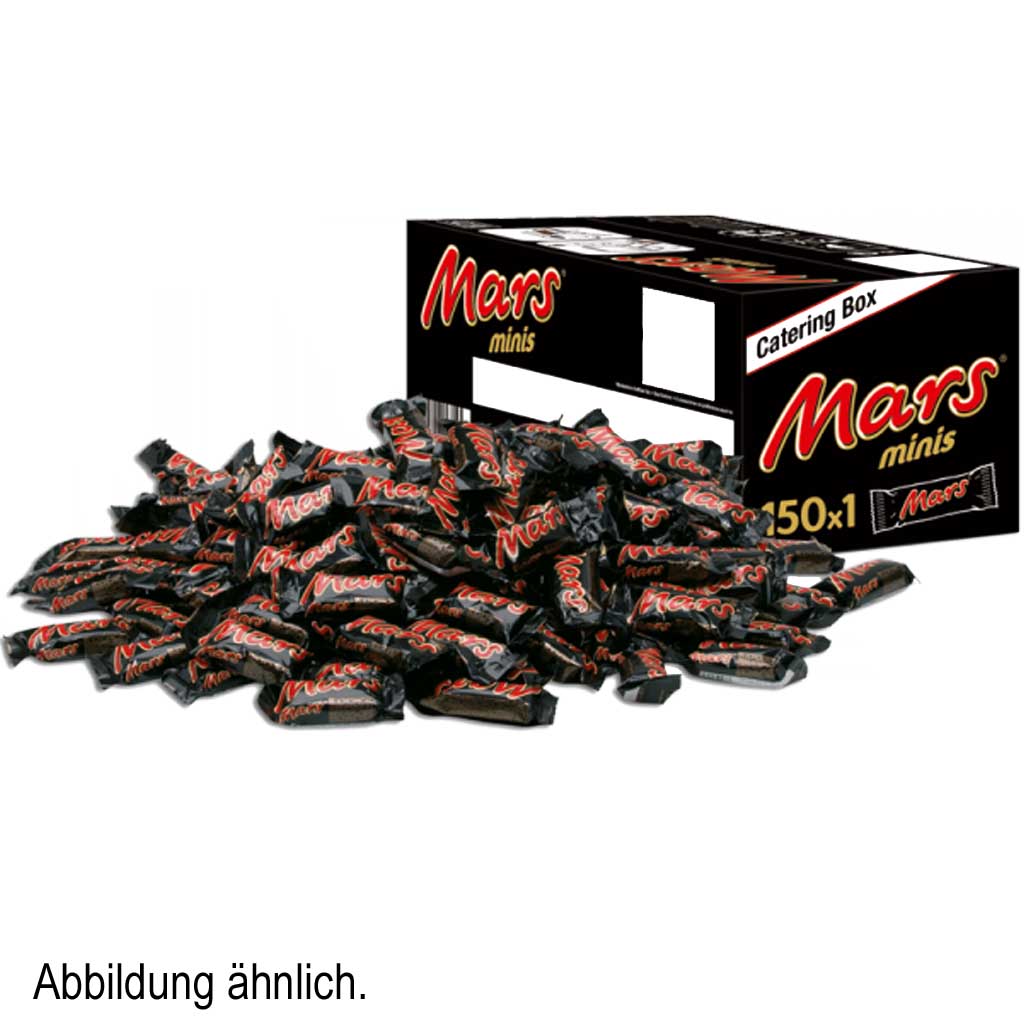 Mars Minis Schokoriegel 150er Catering Box 2821g MHD:4.5.25