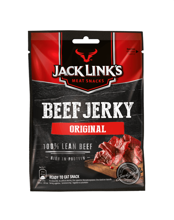 Jack Links Beef Jerky Original 60g MHD:11.3.25