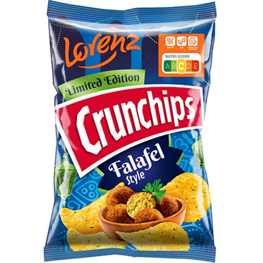 Lorenz Crunchips Falafel Style 130g MHD:15.2.24