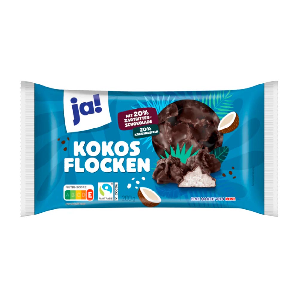 ja! Kokosflocken 200g MHD:28.2.25