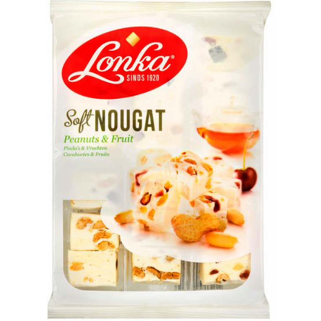 Lonka Soft Nougat Erdnuss & Frucht 170g MHD:8.5.24