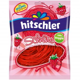 Hitschler Schnüre Erdbeere 125g MHD:30.8.25