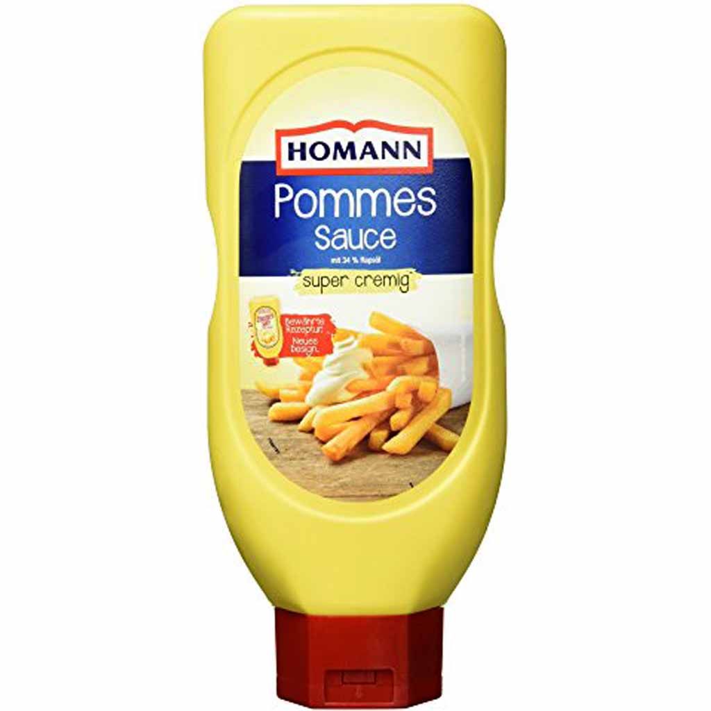 Homann Pommes Sauce 450ml MHD:27.8.20