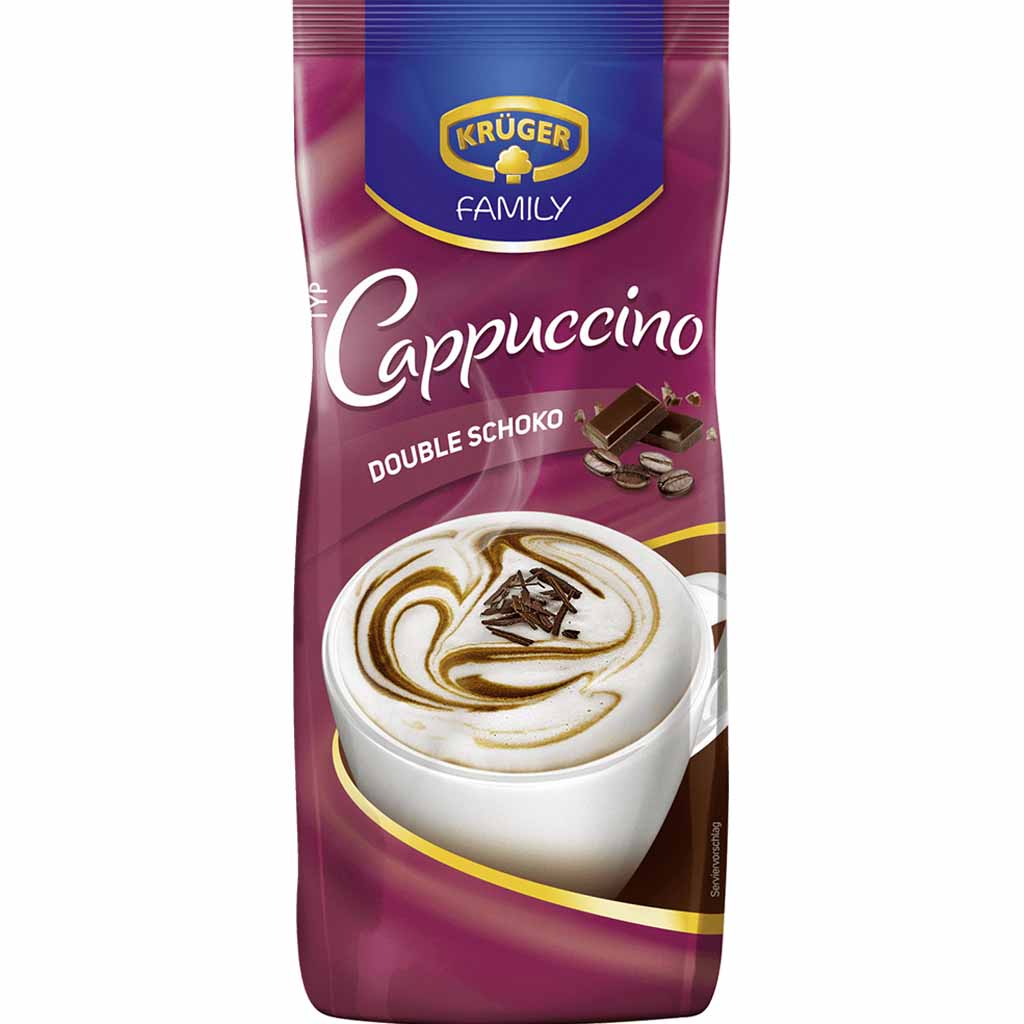 Krüger Family Cappuccino Double Schoko 500g MHD:30.9.24