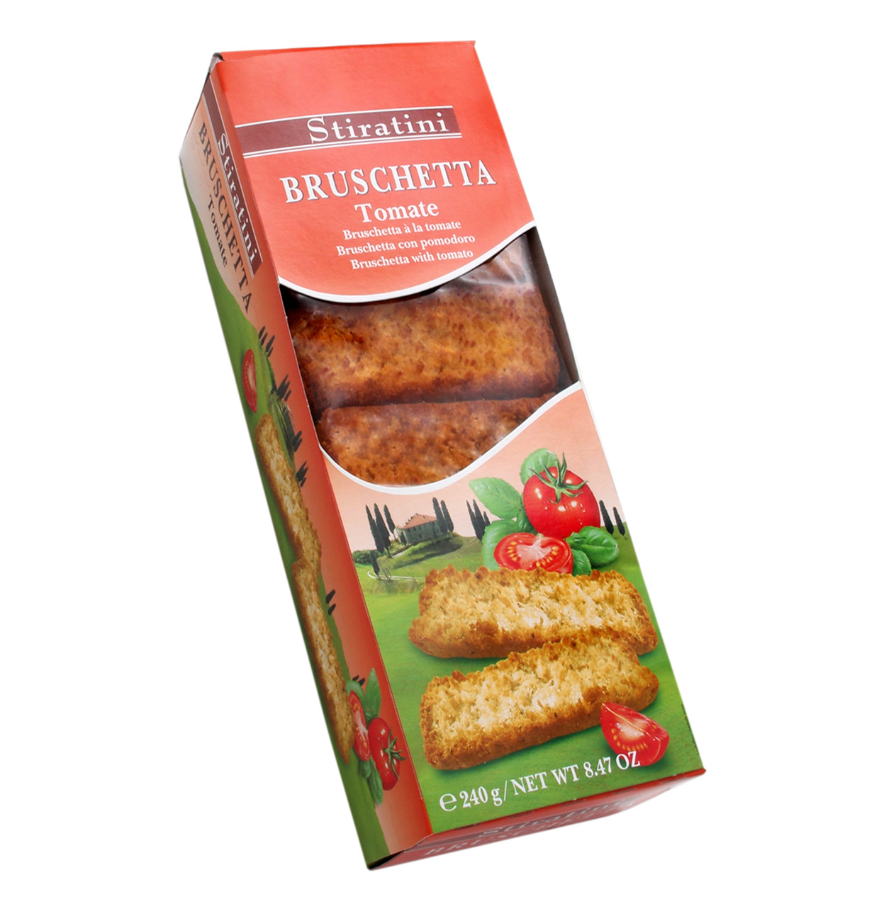 Stiratini Bruschetta Tomate 240g MHD:30.11.20