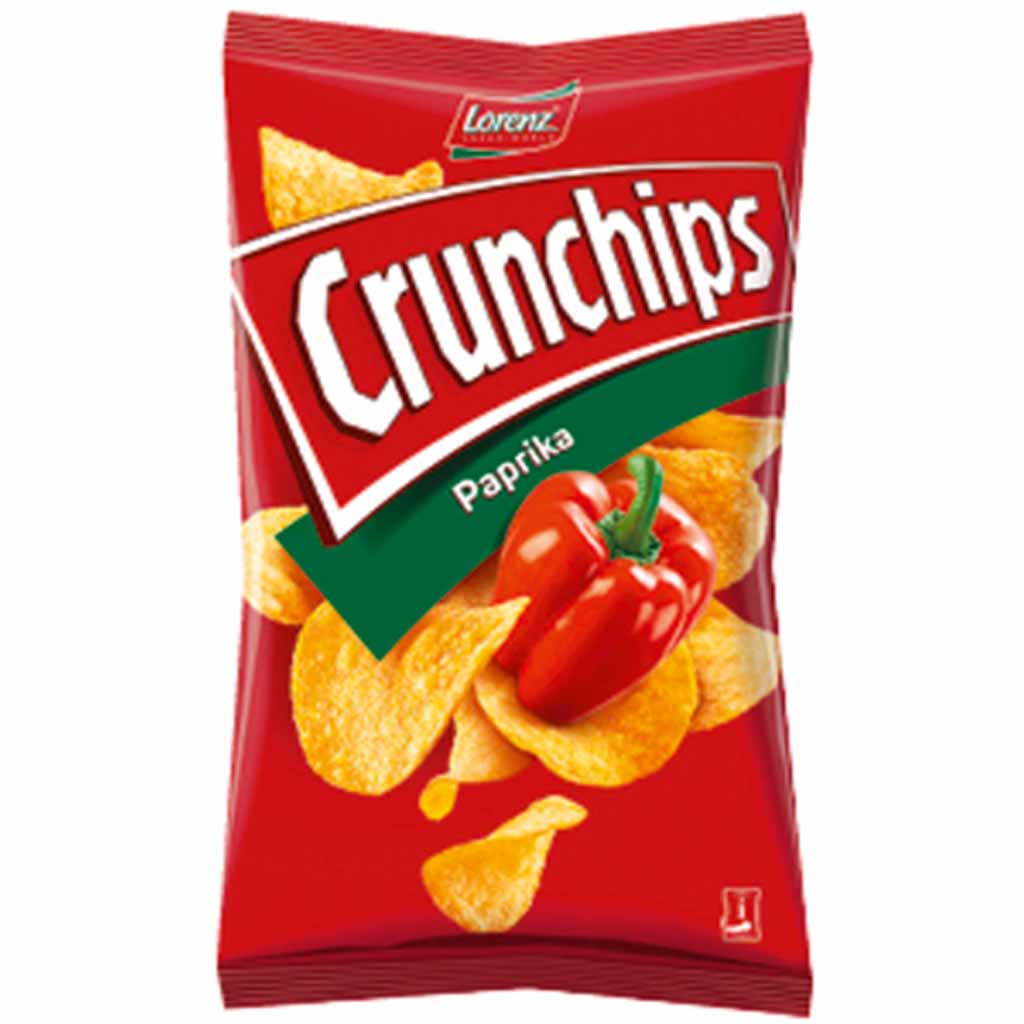 10x Lorenz Crunchips Paprika á 175g=1,75kg MHD:21.12.20