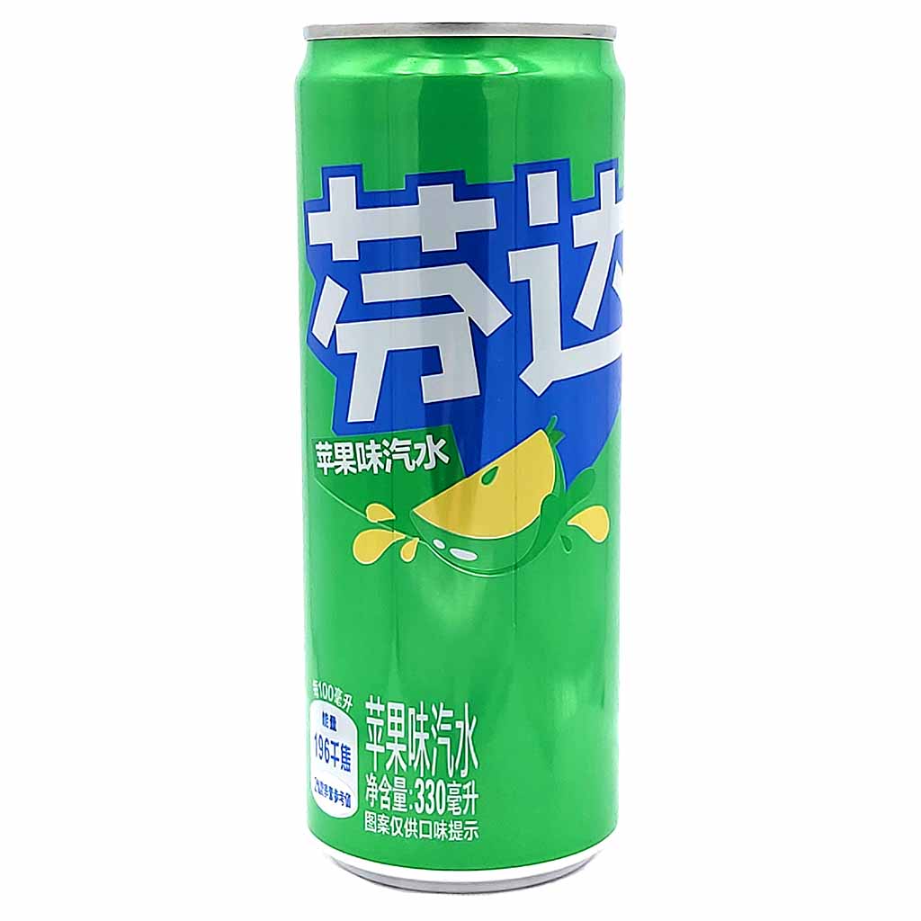 12x Fanta Apfel Dose 0,33L = 3,96 Liter aus China