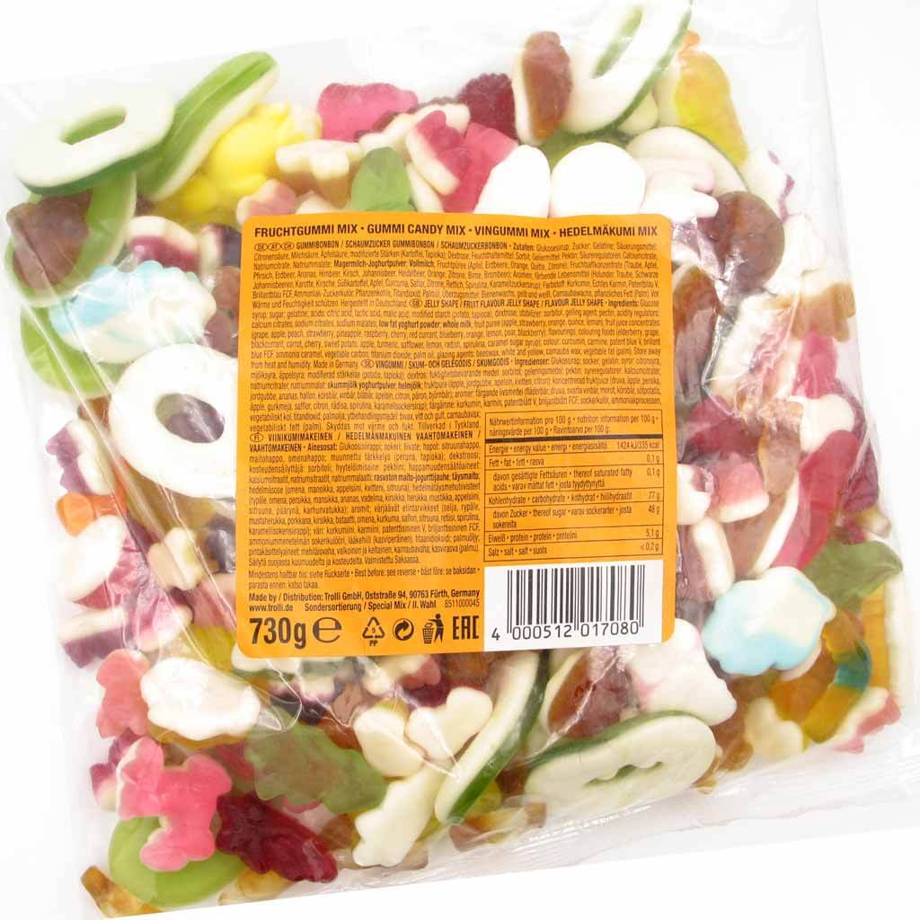 730g Trolli Fruchtgummi Mix Beutel MHD:23.2.21