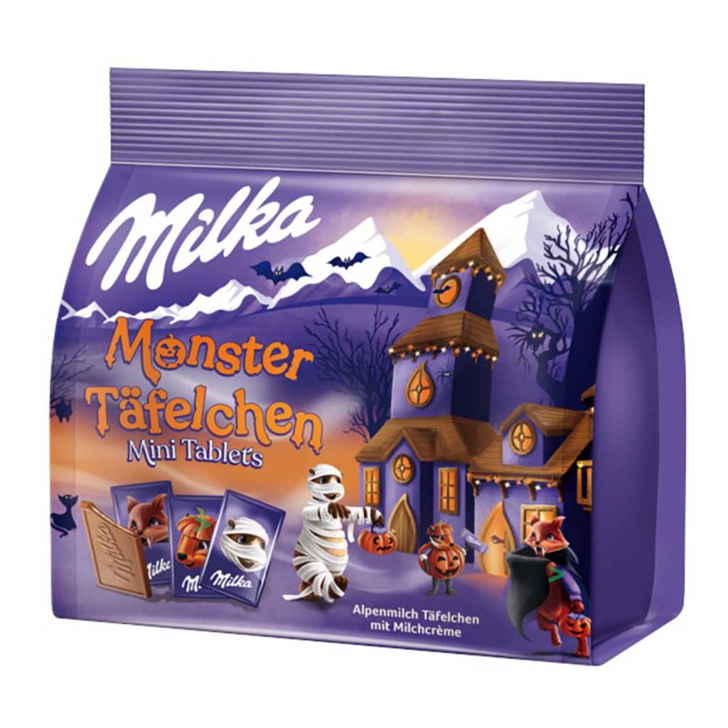 Milka Halloween Monster Täfelchen 150g Mini Tablets