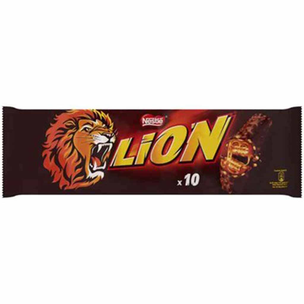 10x Nestle LION Classic Riegel á 42g=420g MHD:30.7.23