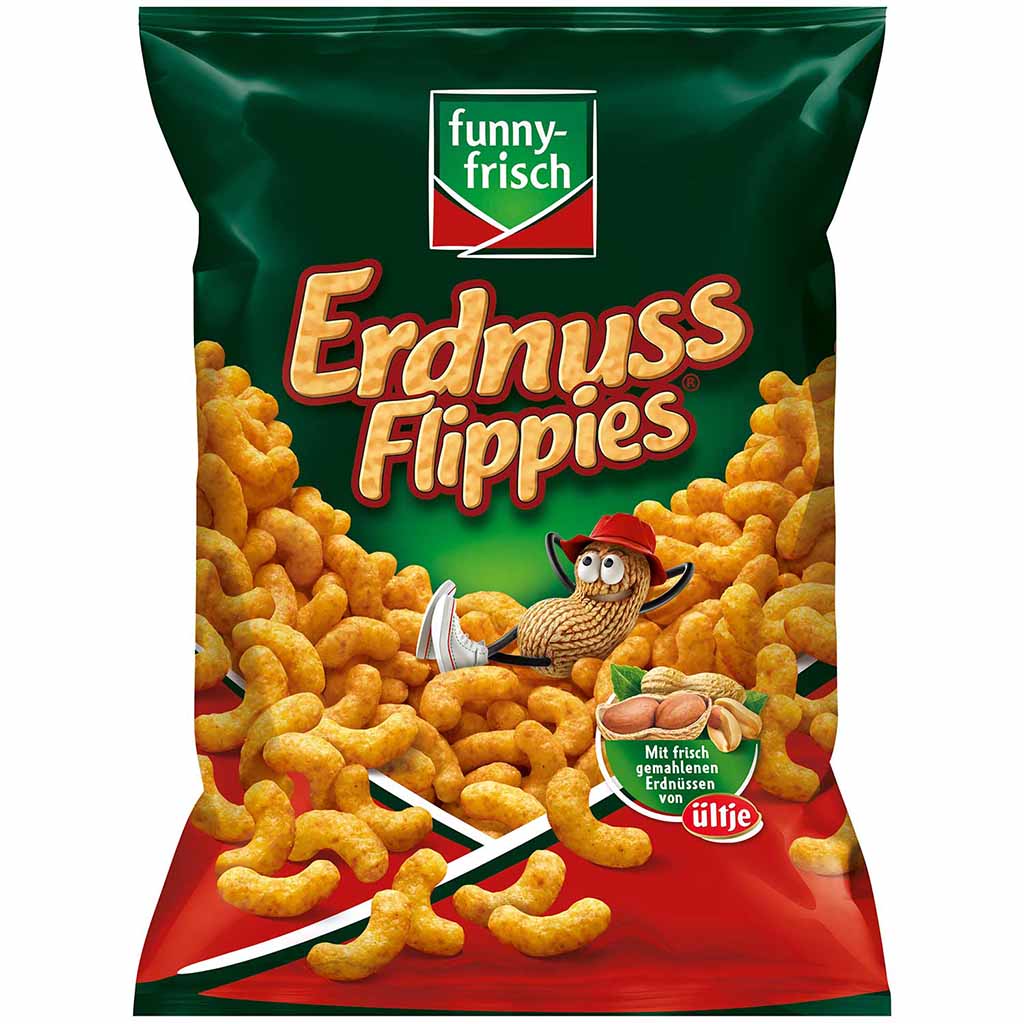 funny frisch Erdnuss Flippies 200g MHD:16.9.24
