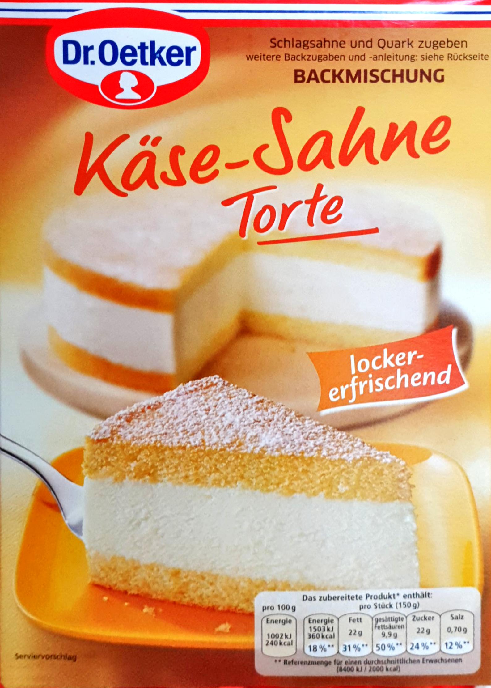 Dr.Oetker Käse-Sahne-Torte 385g MHD:30.7.24