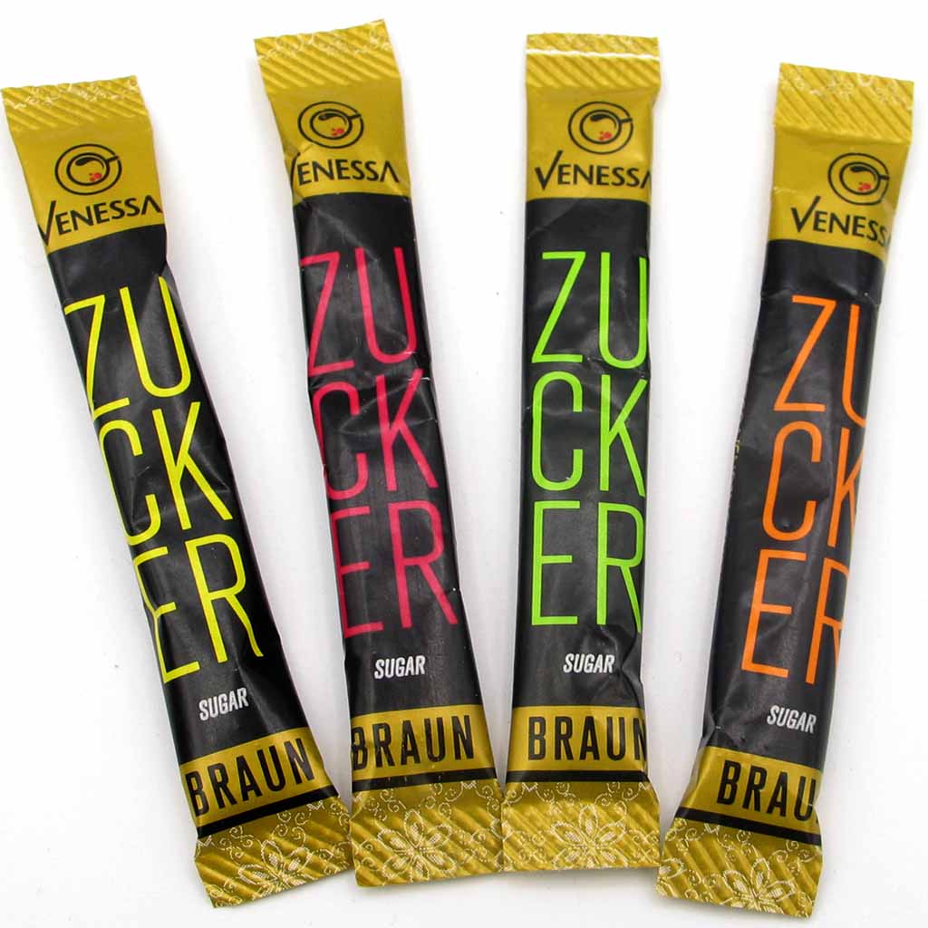 Venessa Rohrzucker Sticks 1000x4g MHD:3.7.28