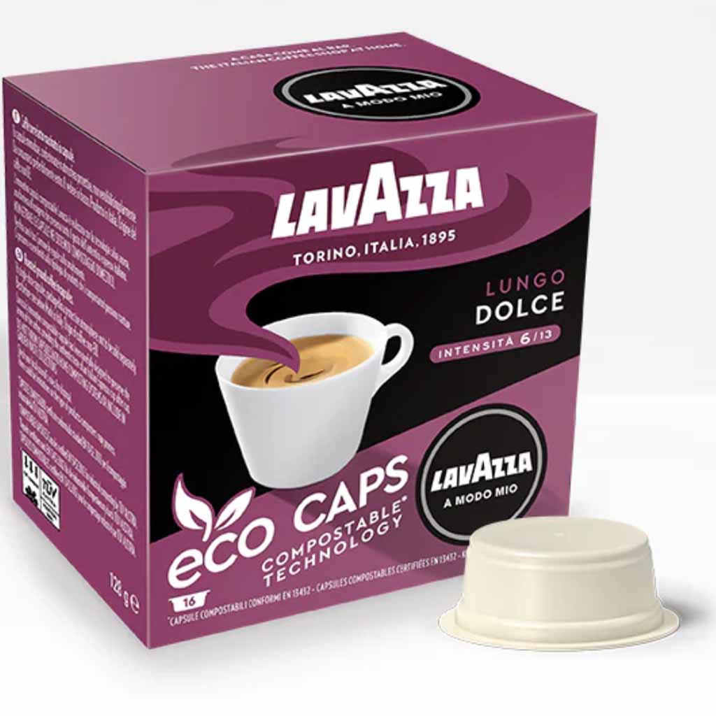 Lavazza a modo mio eco Caps Lungo Dolce 16er 128g MHD:30.7.23