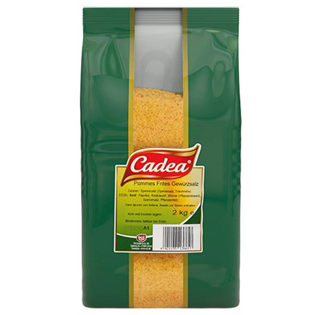 Cadea Würzsalz Pommes frites 2000g MHD:30.3.26