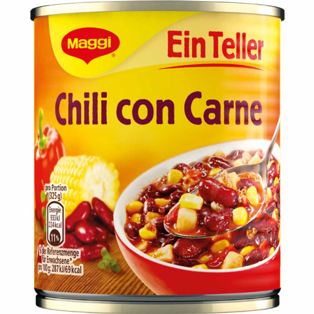 Maggi Ein Teller Chili con Carne 325g MHD:20.2.24