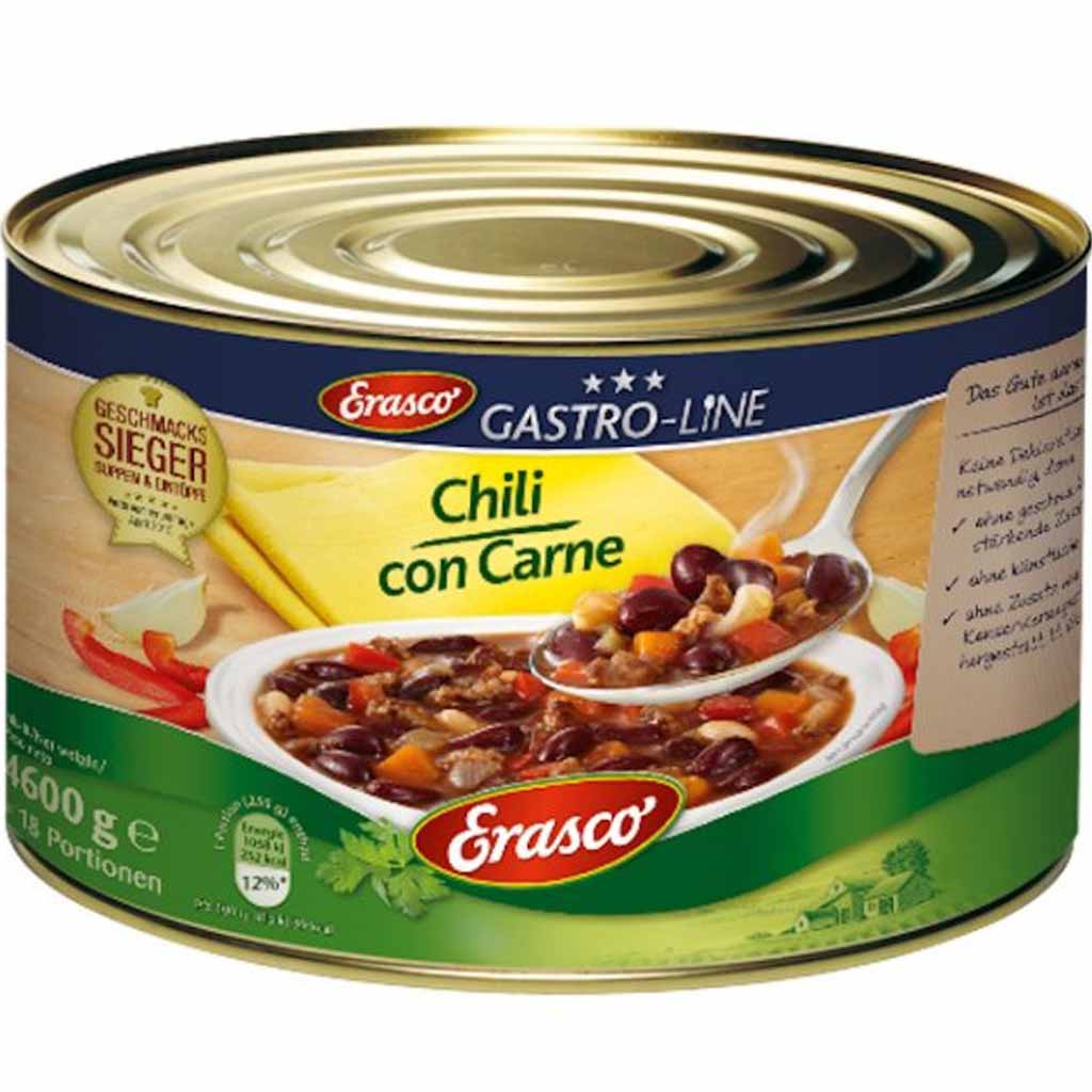 Erasco Gastro-Line Chili con Carne 4600g MHD:30.12.26