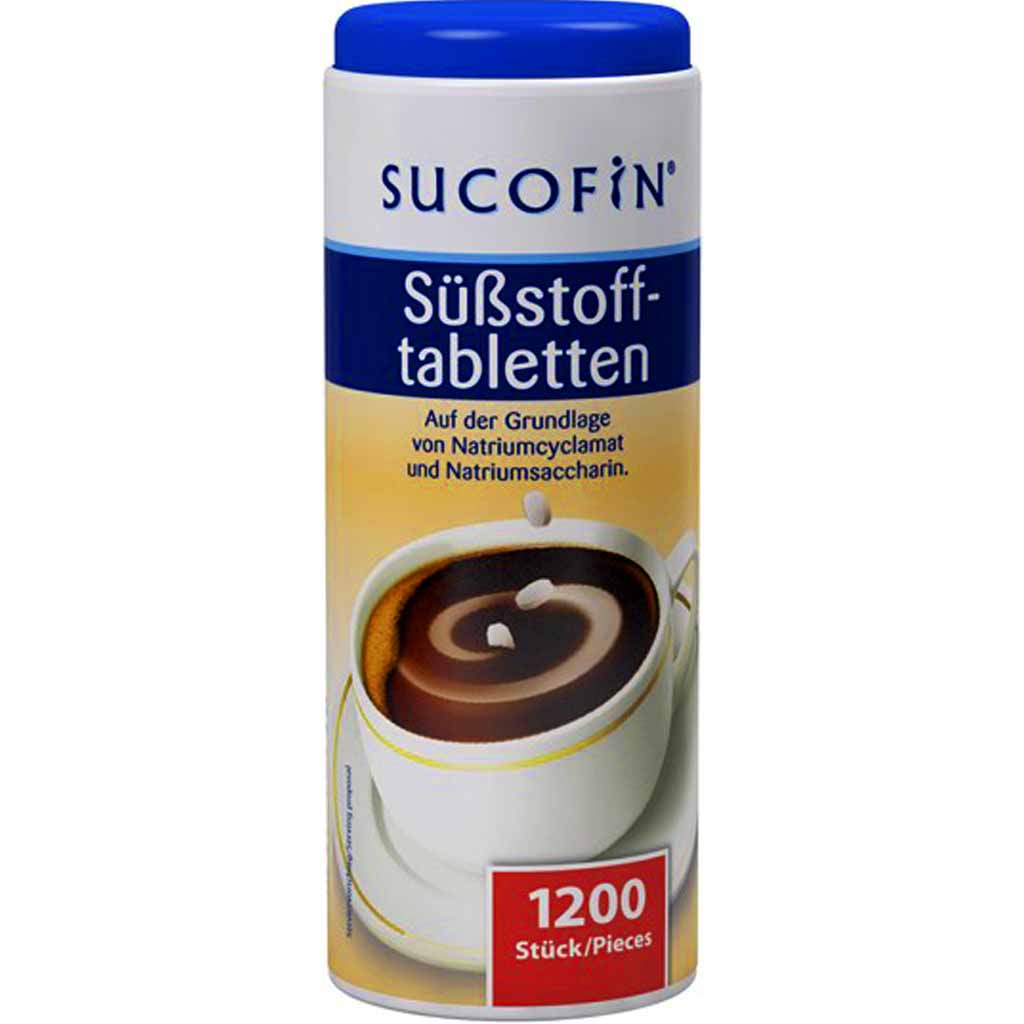 Sucofin Süßstofftabletten 1200er 72g MHD:30.5.27
