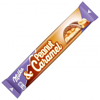 24x Milka Peanut & Caramel Riegel á 37g=888g MHD:6.11.20